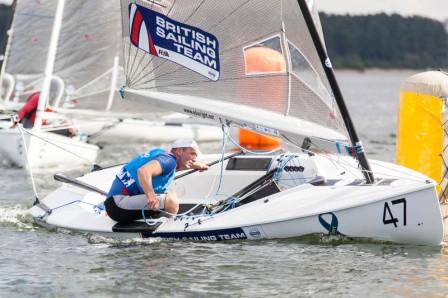 Finn Gold Cup 2013 in Tallinn - Edward Wright