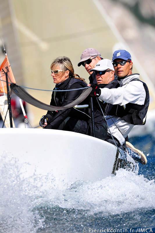 Lenny T�nu T�niste meeskonnaga Melges 24 MMil Torboles 2012 - Foto Pierrick Contin