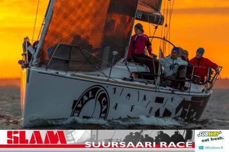 Reval Cafe EST703, kapten Eero Pank � Slam Suursaari Race 2013, foto Petri Korteniemi