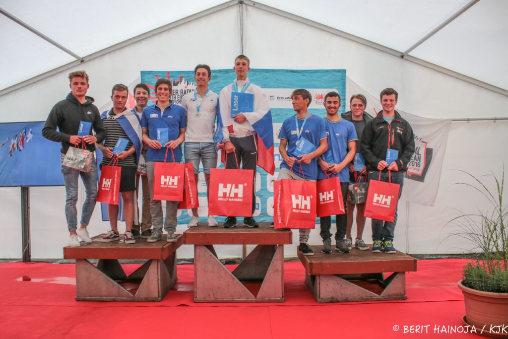 U19 noormeeste esikümme - Laser Radial Noorte Euroopa Meistrivõistlused 2016 - 14.08.2016 - foto Berit Hainoja/KJK 
