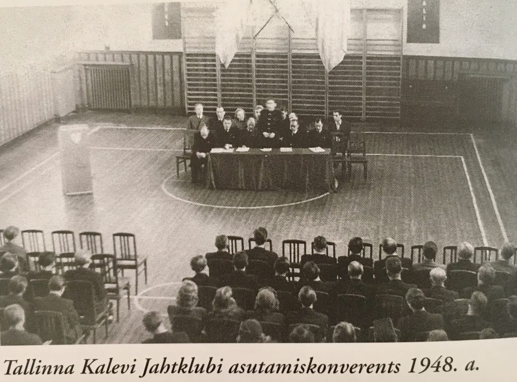 Kalevi Jahtklubi asutamiskonverents 1948.a.